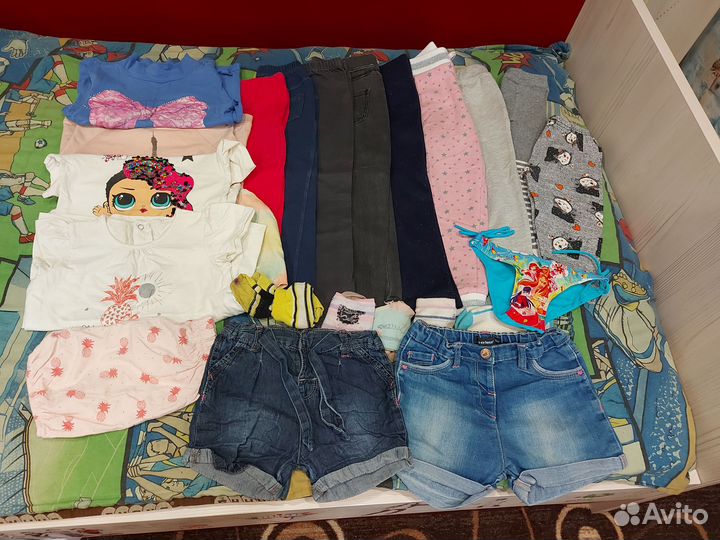 Детские вещи пакетом для девочек на 2-4 года