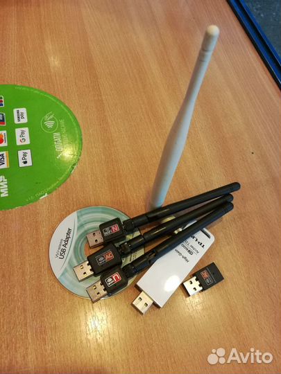 Wi-Fi адаптер 300-600 Mb