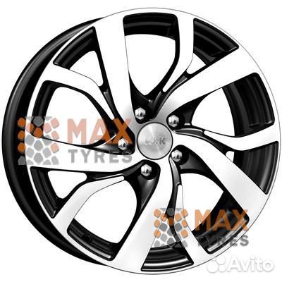 K&K Палермо-оригинал (кс607) Алмаз черный 6.5/0 R16