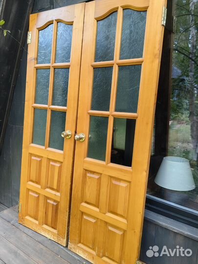 Двери межкомнатные распашные бу