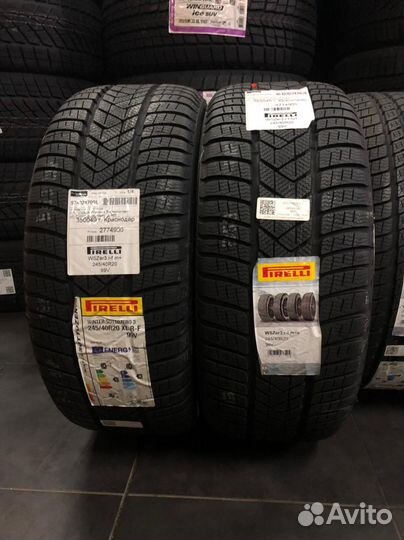 Pirelli Winter Sottozero 3 275/35 R20 и 245/40 R20