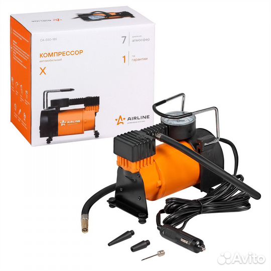 Компрессор автомобильный Tornado AC580 30 л/мин