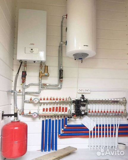 Монтаж отопления / водоснабжения / канализация