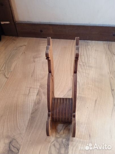 Подставка для телефона/ноутбука деревянная