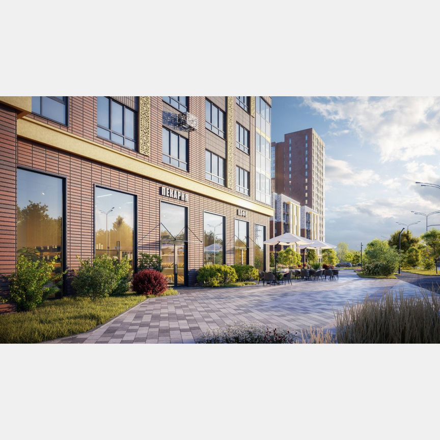 2-к. квартира, 57,1 м², 15/18 эт.