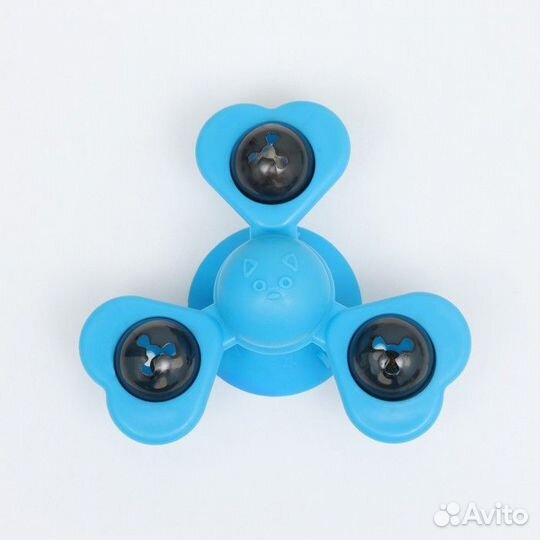 2 шт. Игрушка-вертушка на присоске для кошек 'Клев