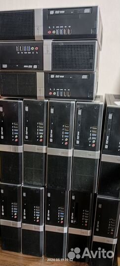 Корпус с блоком питания mini-itx