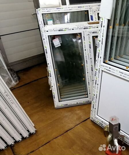 Готовые 70х90 пластиковые окна
