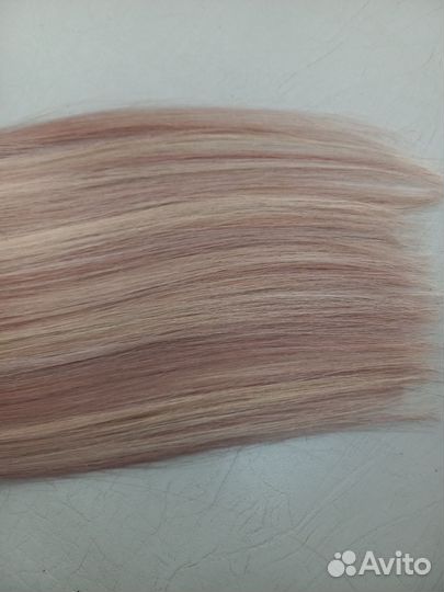 Волосы натуральные на заколках новые