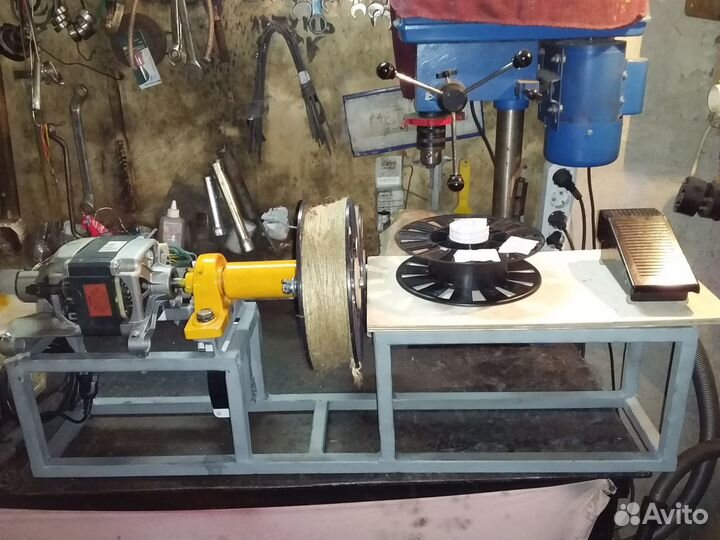 Банный веник машинка для намотки ручки