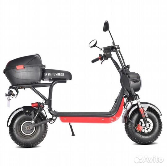 Электроскутер White siberia mini R 2.0 black