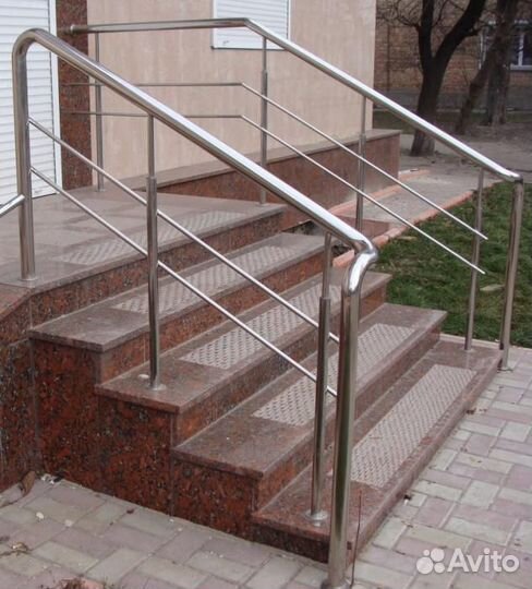 Перила из несущего стекла