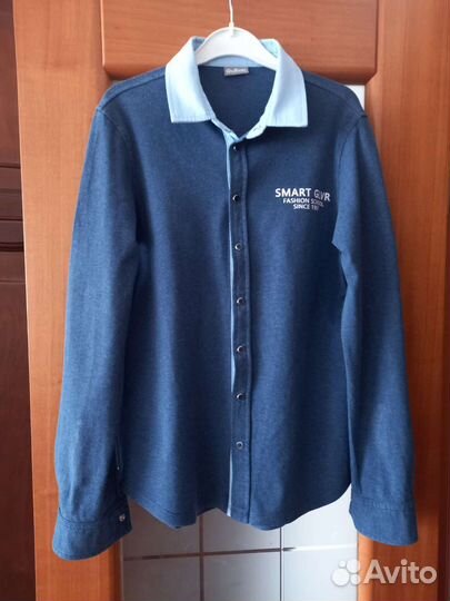 Gulliver школьная рубашка для мальчика 11-13 лет