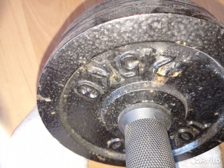 Гантели разборные