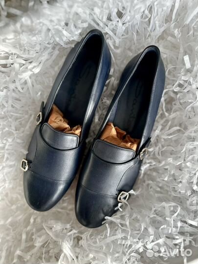 Туфли монки Santoni