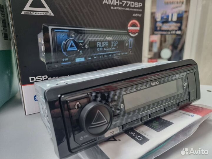 Новая магнитола aura amh 77dsp(проц)