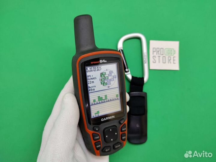 Глонасс навигатор Garmin gpsmap 64S