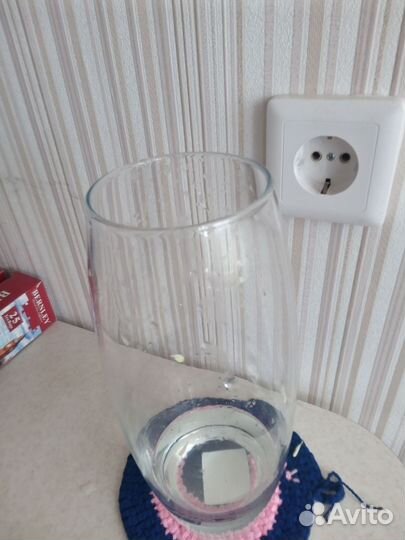 Ваза для цветов стекло