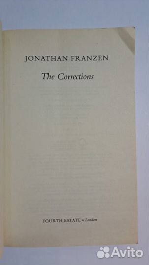 Jonathan Franzen. The Corrections. London 2010