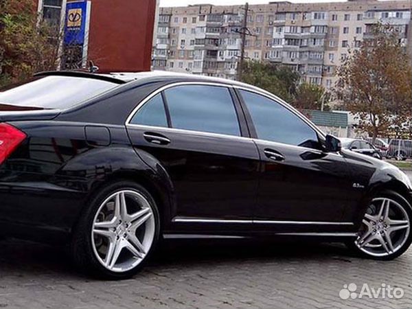 Пороги AMG Mercedes S221