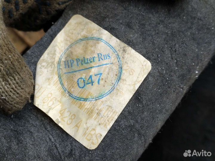 Обшивки багажника volkswagen polo