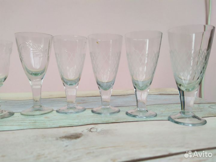 Стопки, рюмки, лафитники СССР