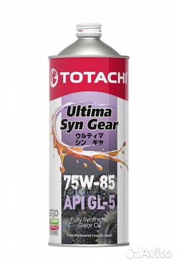 Totachi Ultra Hypoid Gear Fully Syn GL-5/M
