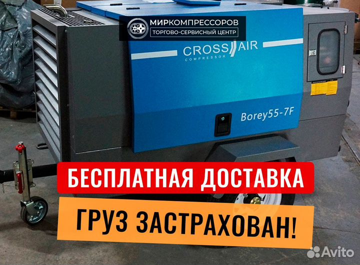 Дизельный винтовой компрессор