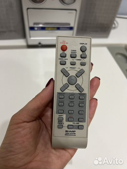 Музыкальный центр sharp XL-MP40