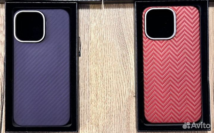 Кевларовые чехлы для iPhone 14 Pro Max