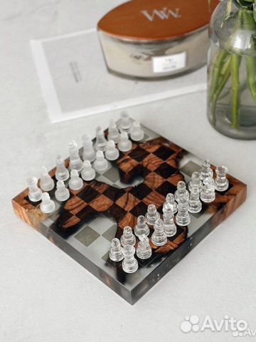 Шахматы ручной работы деревянные авторские