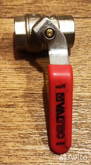 Шаровой кран, стальная рукоятка 1/2 Valtec