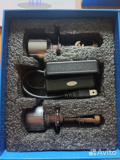 Лед лампы h7 с линзой