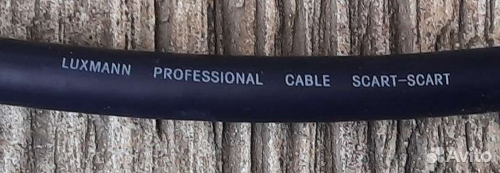 Кабель scart-scart 1 метр бу Luxmann