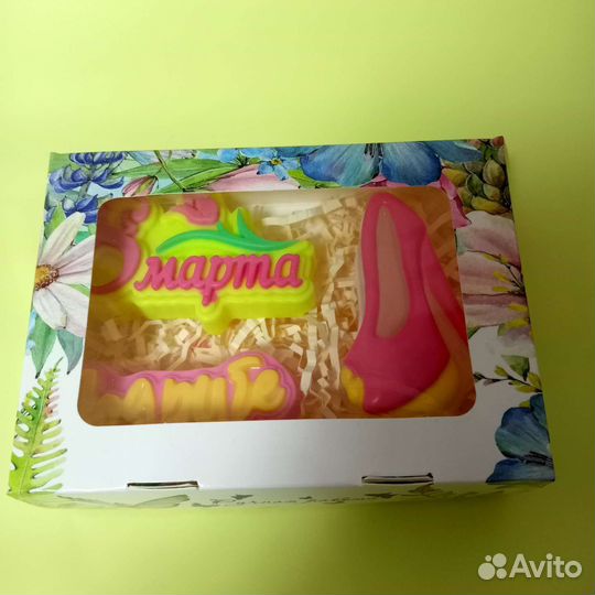 Мыло ручной работы к 8 марта