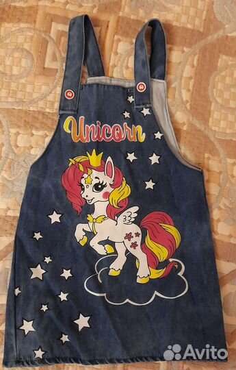 Сарафаны джинсовые на девочку,новые