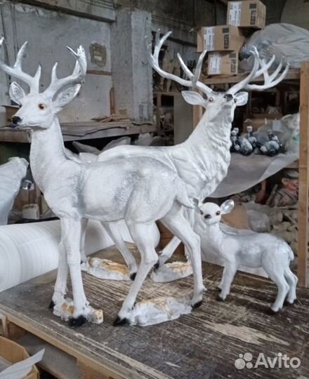 Садовые фигуры из полистоуна