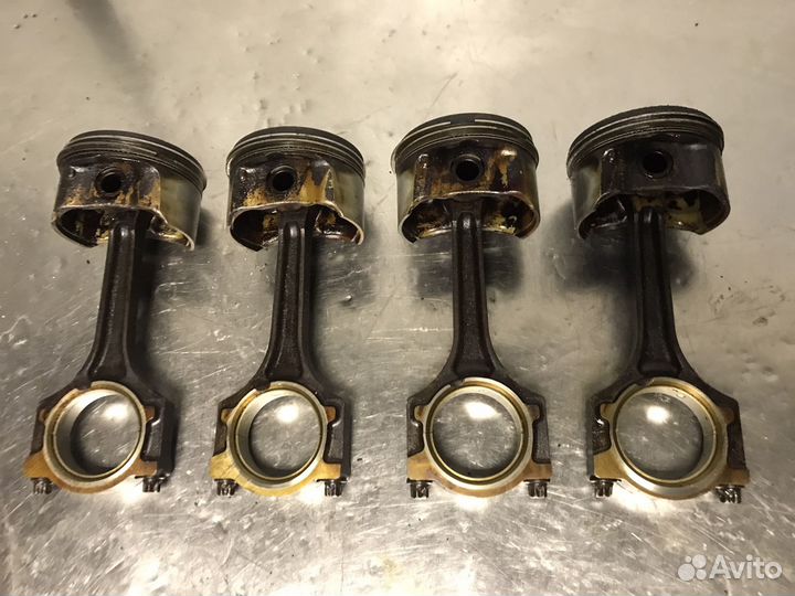 Шатун+поршень Ford 1.6 Focus 1 2 3 Fiesta Fusion C