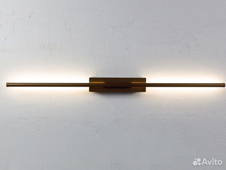 Светильник настенный Spada, бронза, 800мм