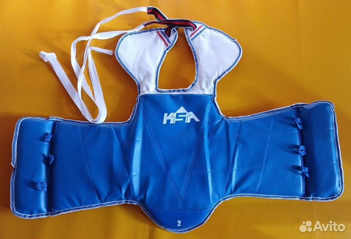 Защита для тхэквондо детская (шлем, щитки, жилет)