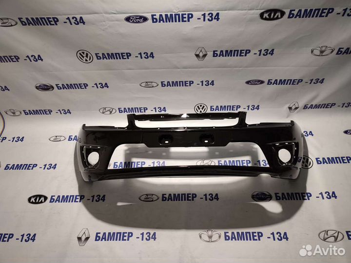 Бампер передний Лада Гранта Черная пантера 672