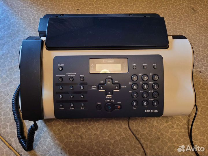 Факс Canon fax-jx300