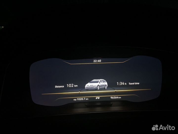 Volkswagen Golf 1.4 AMT, 2018, 97 000 км