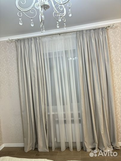 Шторы, тюль, карниз