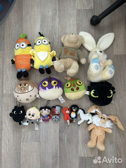 Мягкие игрушки пакетом