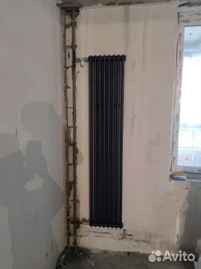 Замена радиаторов отопления. Стояков гвс хвс