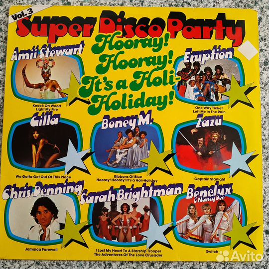 Super Disco Party I-IV - Gilla Eruption Boney M