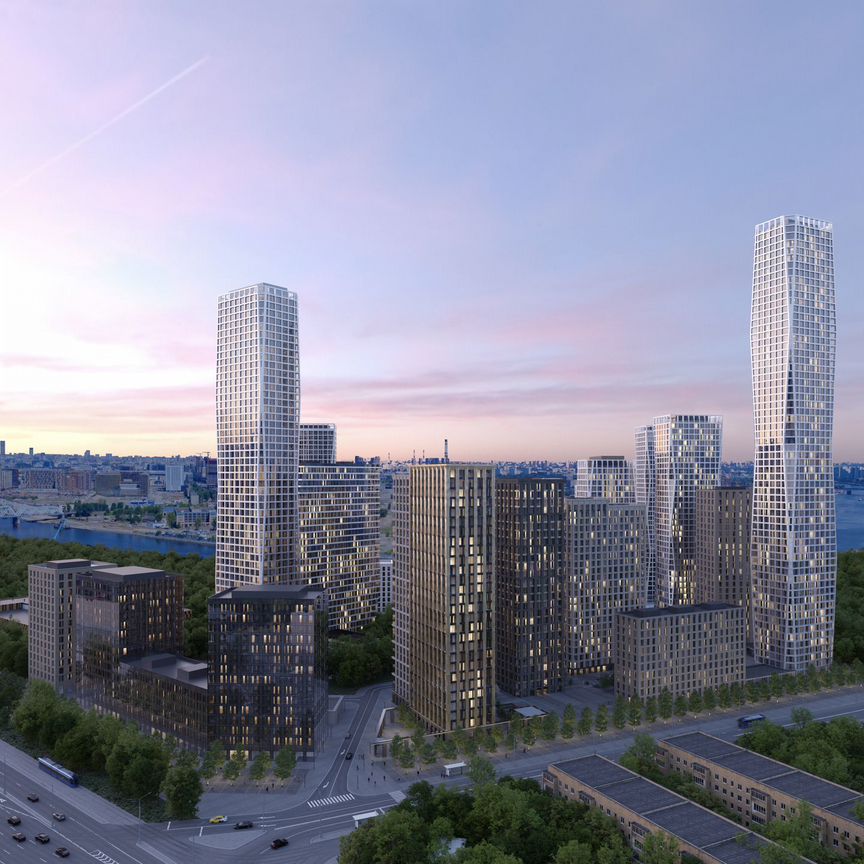 2-к. квартира, 73,7 м², 20/28 эт.