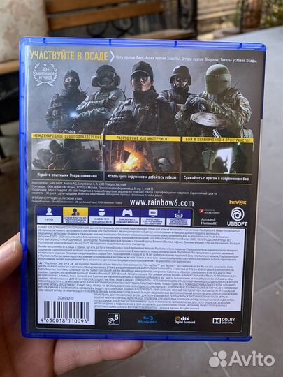 Игры для ps 4 rainbowsix осада