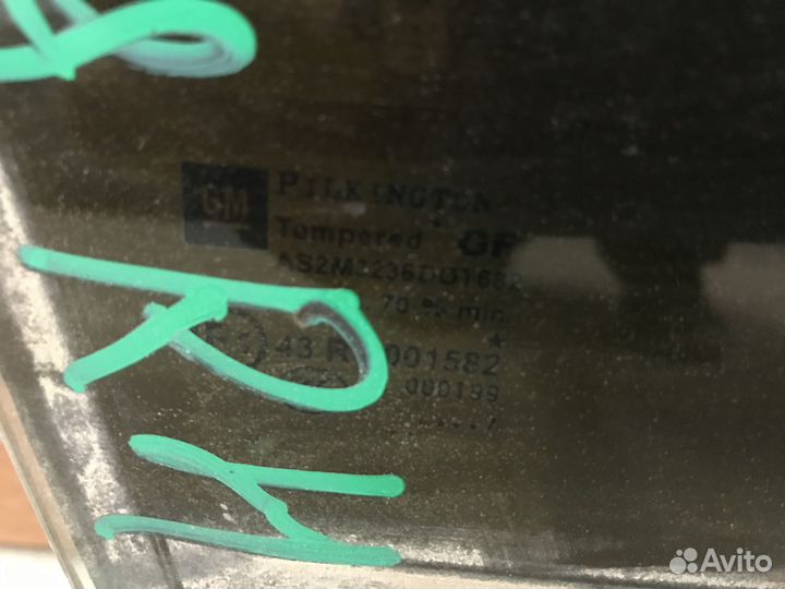 Astra H 5D Стекло двери заднее правое б/у